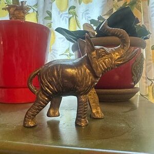 Brass Elephant Figurine
